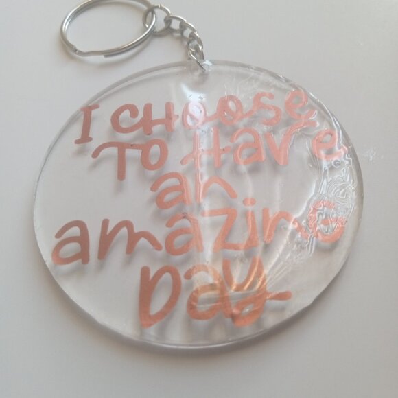 Rose gold keychain - Picture 3 of 4